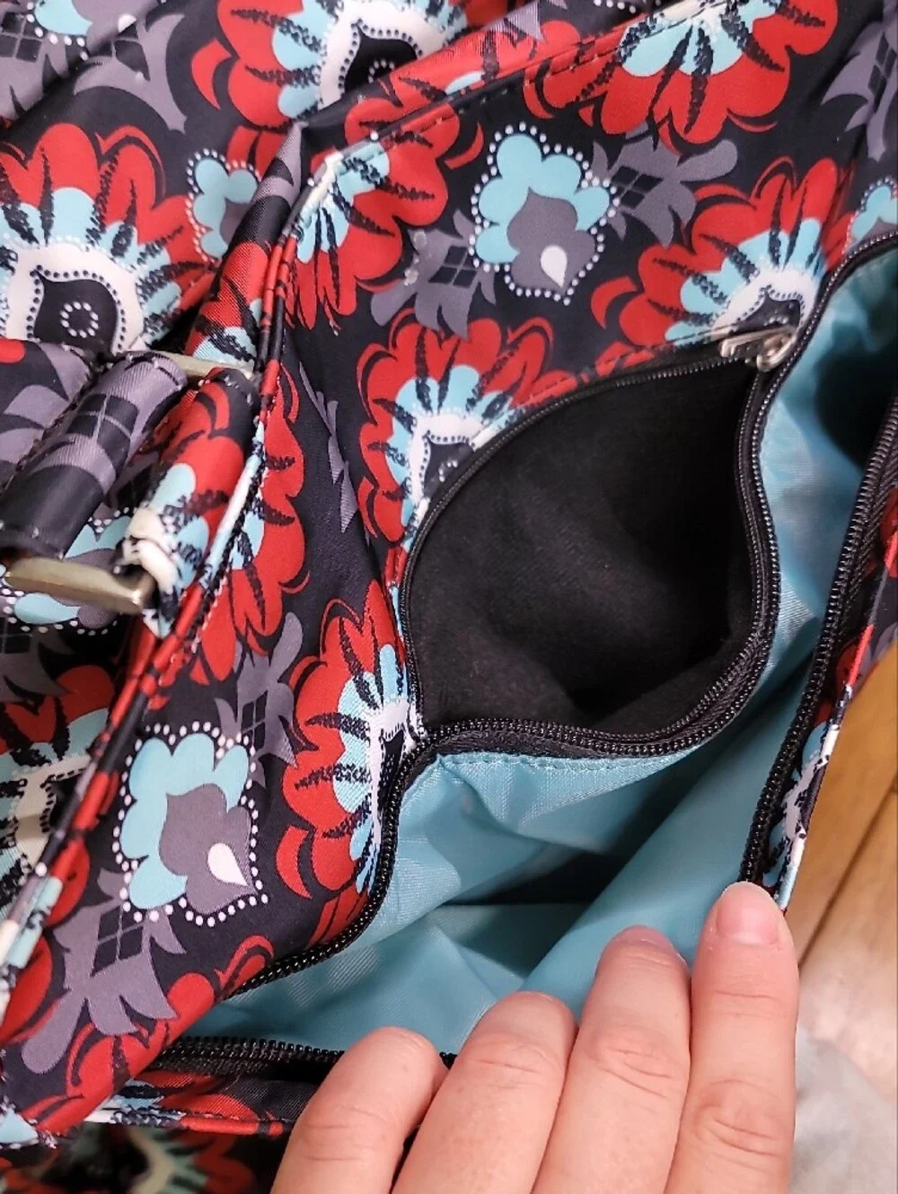 JuJuBe Be Classy diaper bag in the 